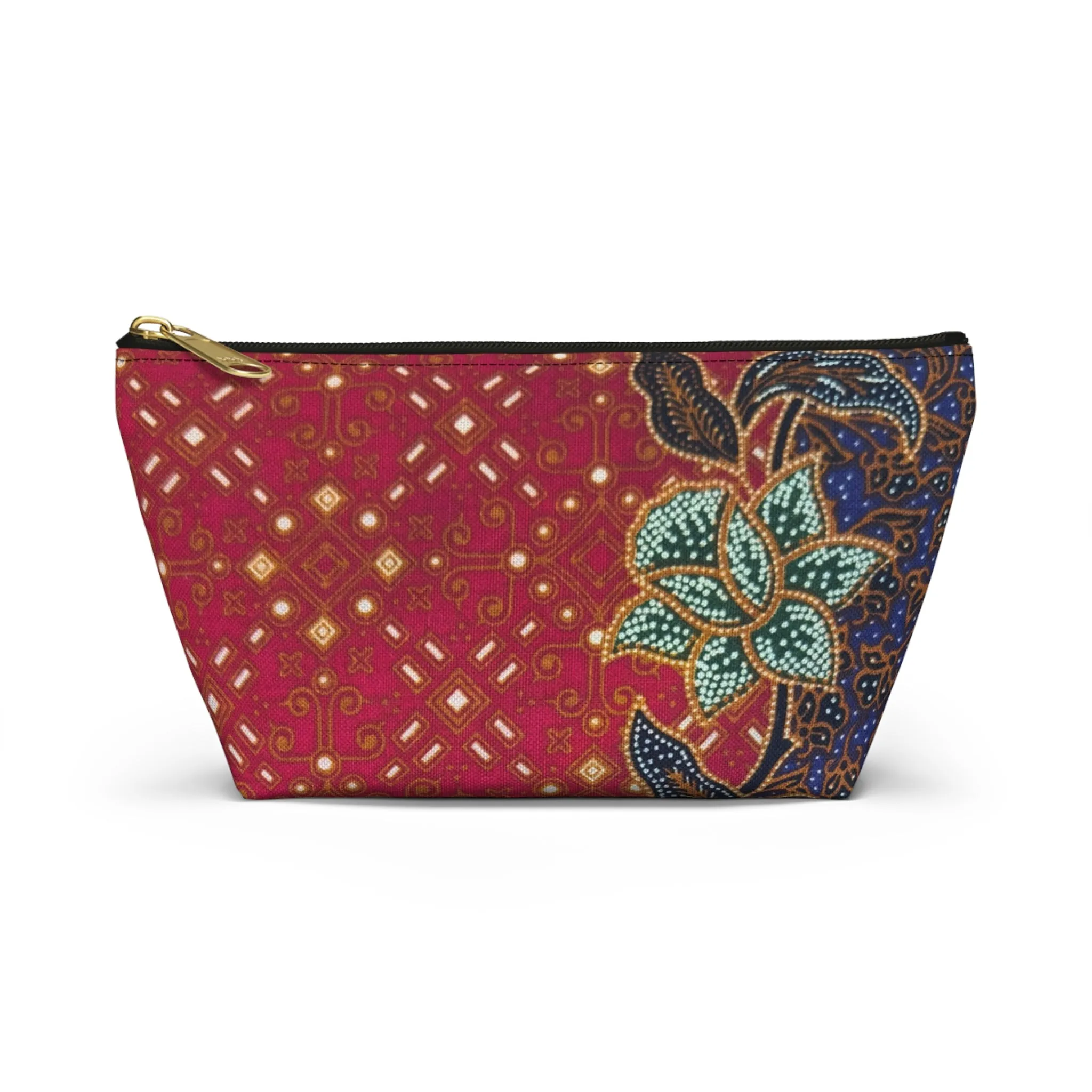 Sempadan Batik Print Cosmetic Bag