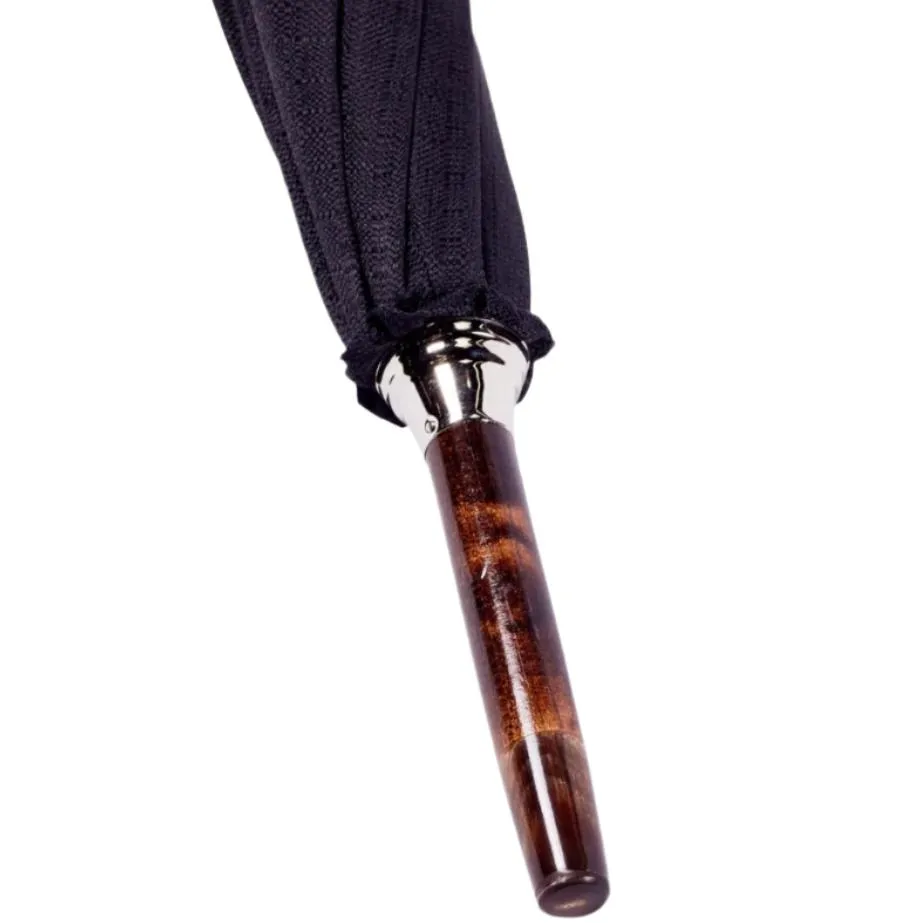 Shiny Tiger Maple Handle w/ Imperial Black Canopy