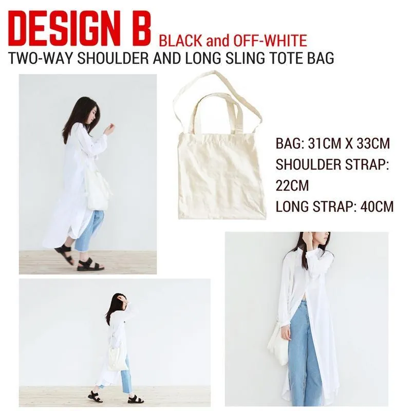 Shoppy Multi-Way Canvas Tote Bag