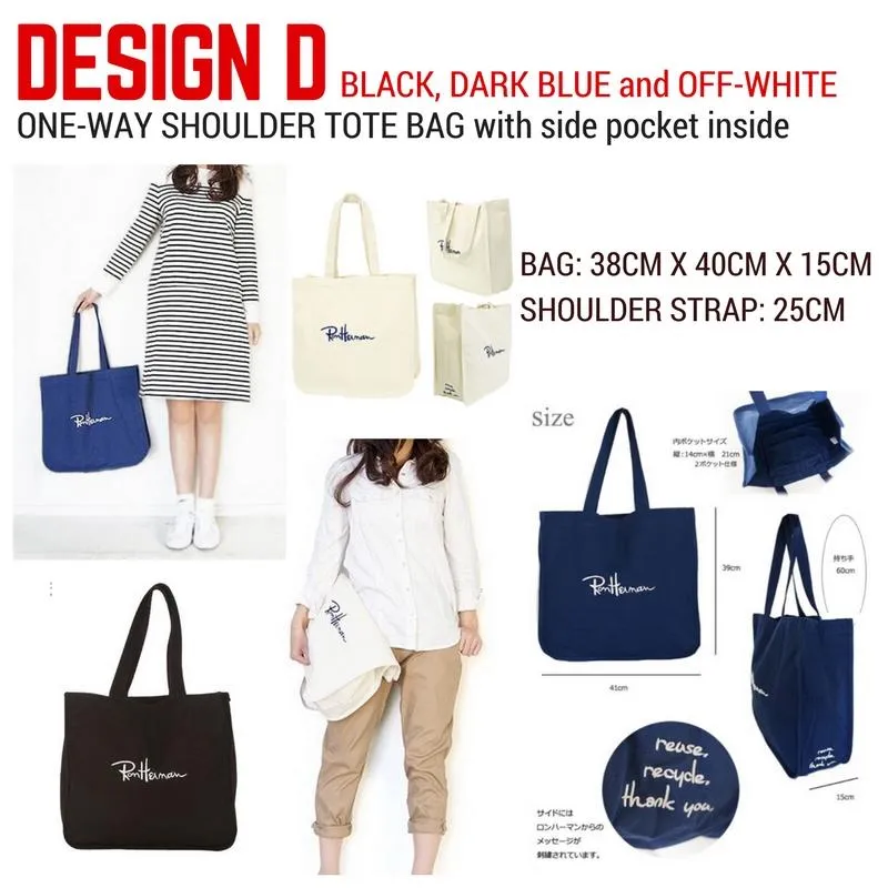 Shoppy Multi-Way Canvas Tote Bag