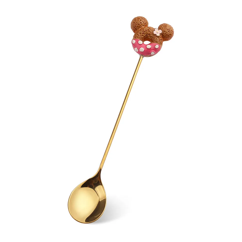 Small Spoon Dessert Fork Donut Spoon Lollipop Macaron Spoon Small Spoon Mouse Head