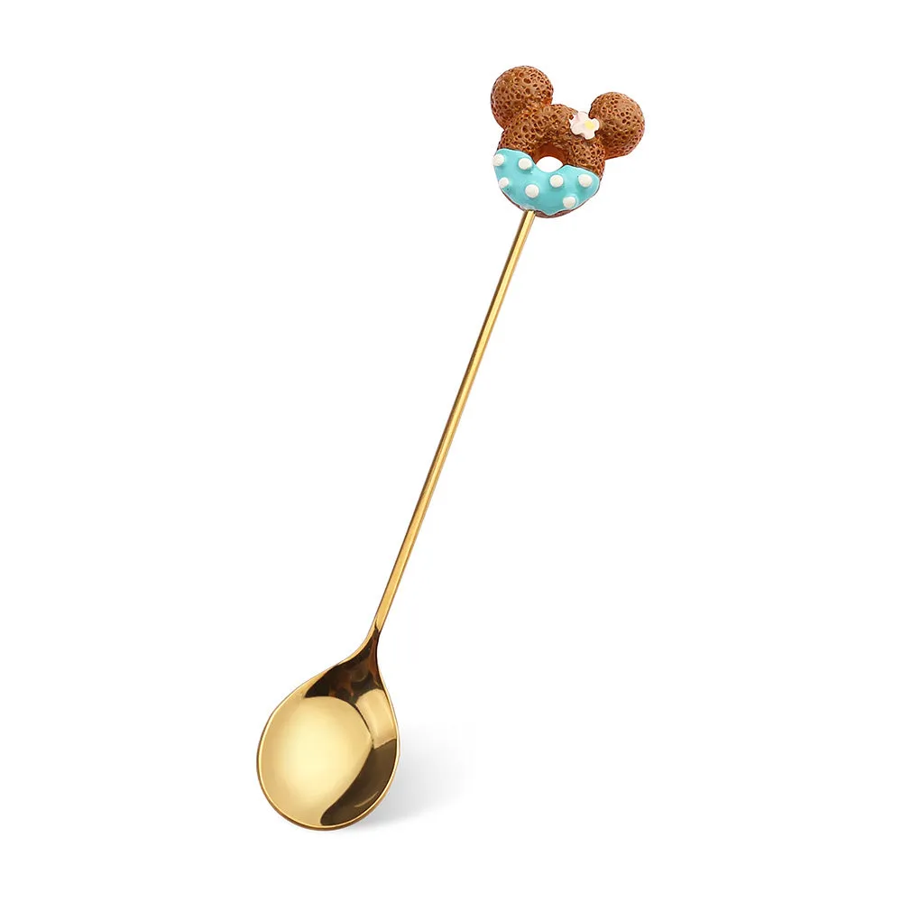 Small Spoon Dessert Fork Donut Spoon Lollipop Macaron Spoon Small Spoon Mouse Head