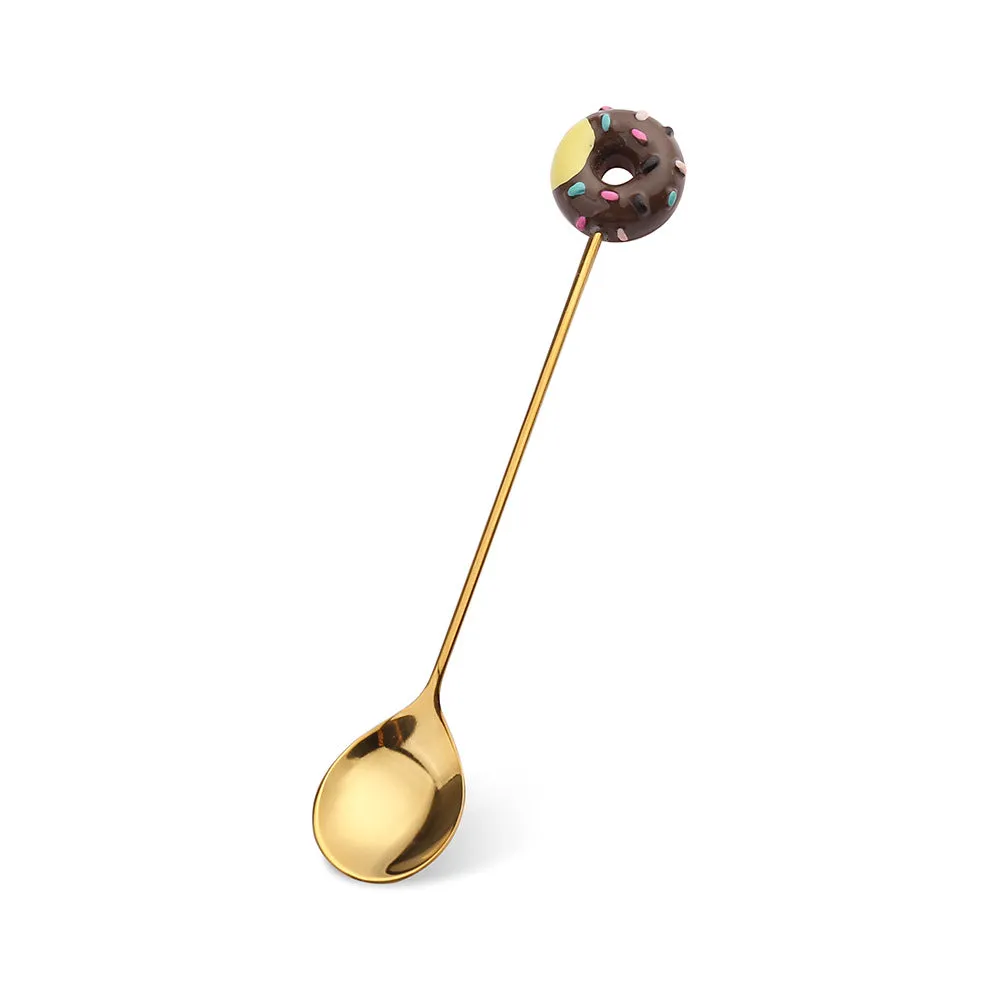 Small Spoon Dessert Fork Donut Spoon Lollipop Macaron Spoon Small Spoon Mouse Head