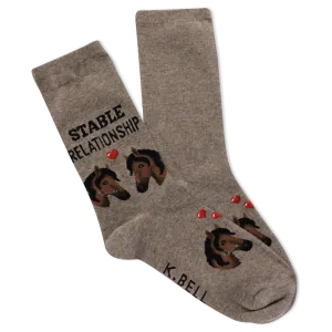 Stable Relationship (Hemp) Women's Crew Socks
