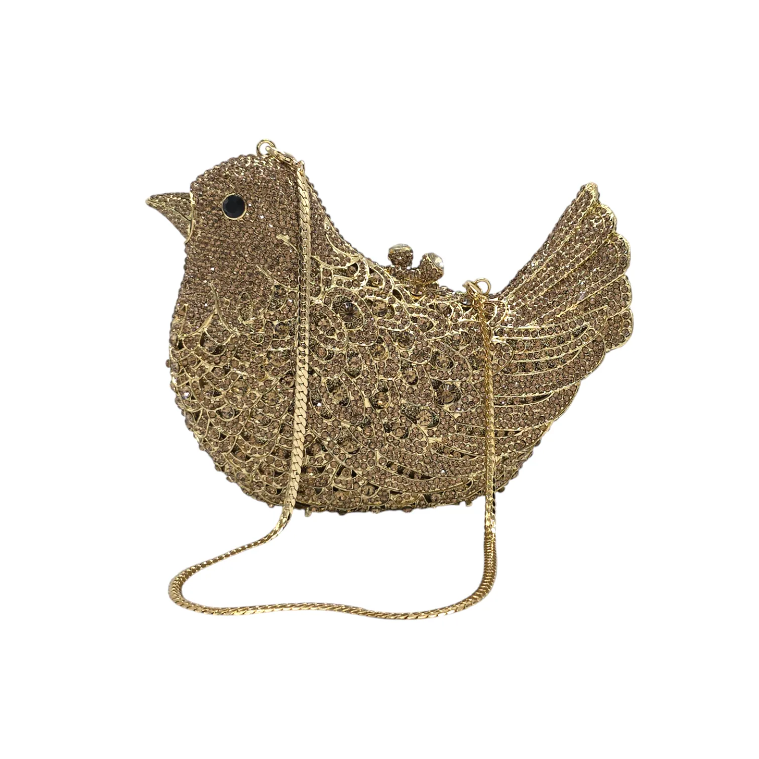 Stunning Bird Bridal Clutch