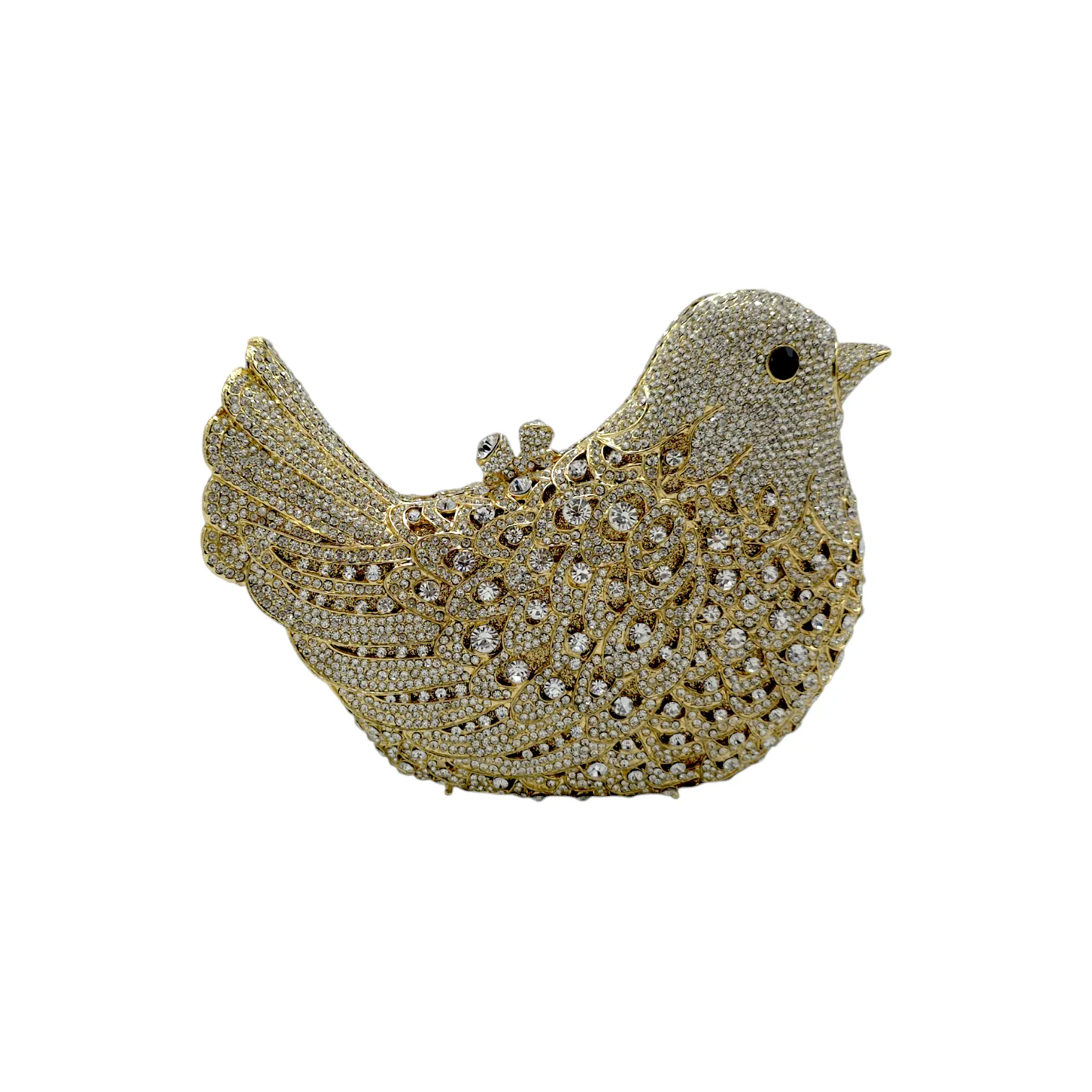 Stunning Bird Bridal Clutch