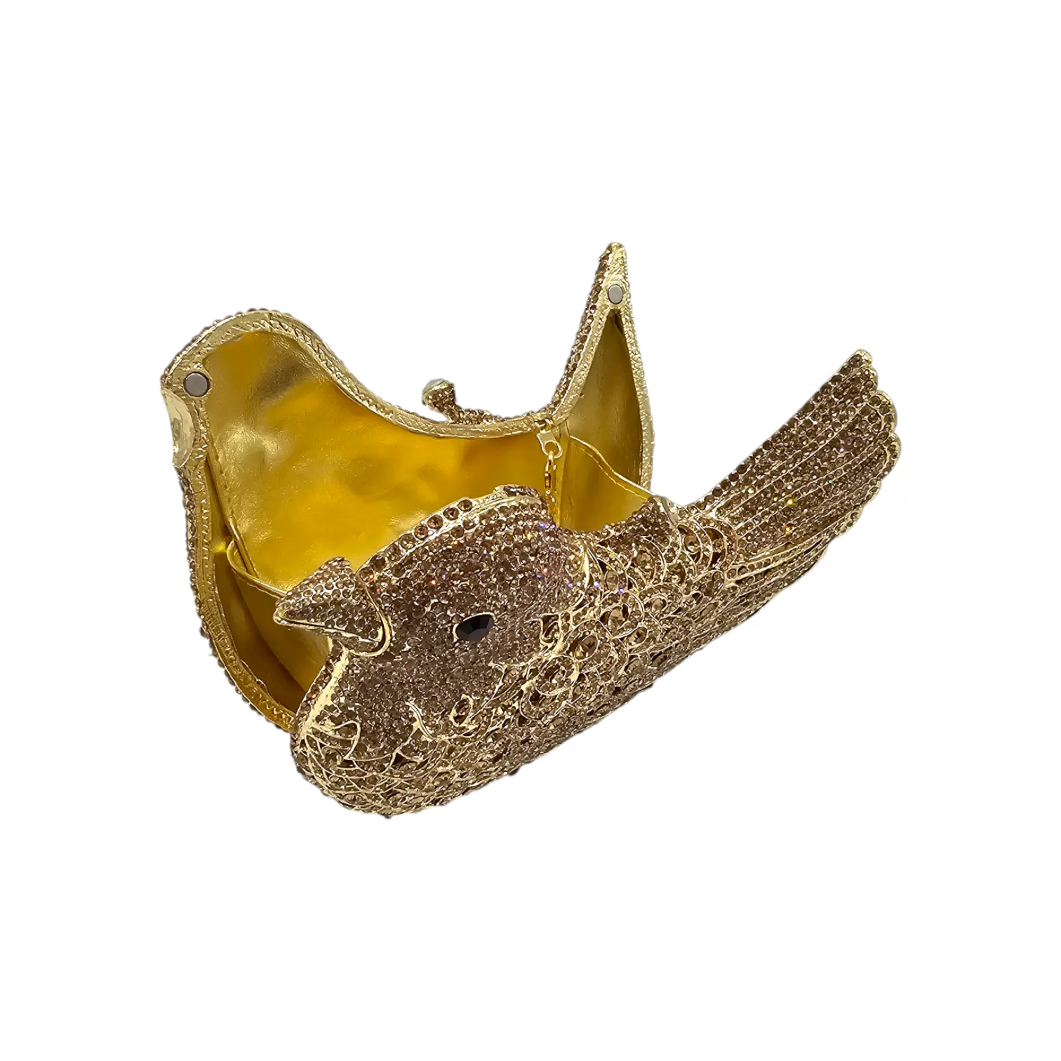 Stunning Bird Bridal Clutch