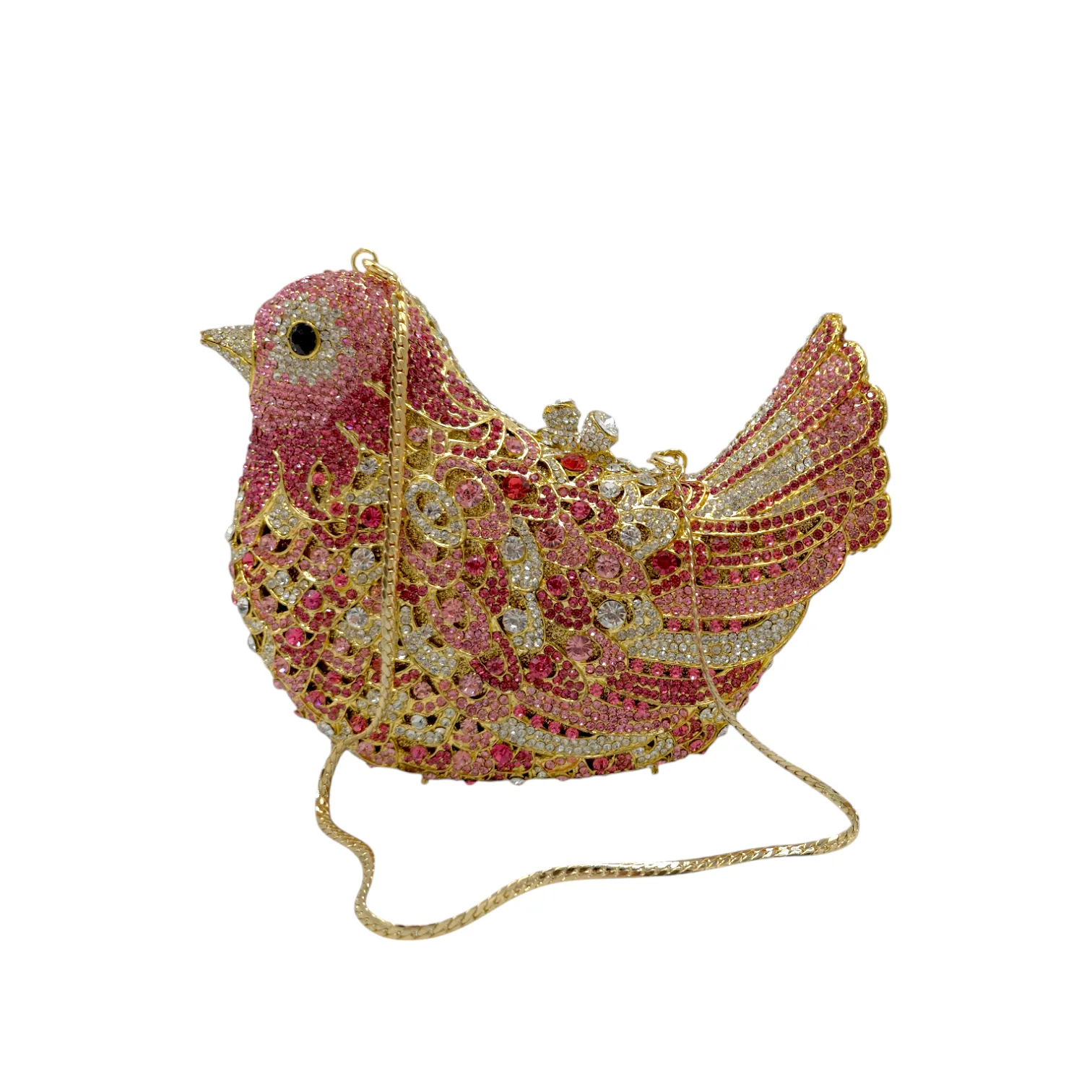 Stunning Bird Bridal Clutch