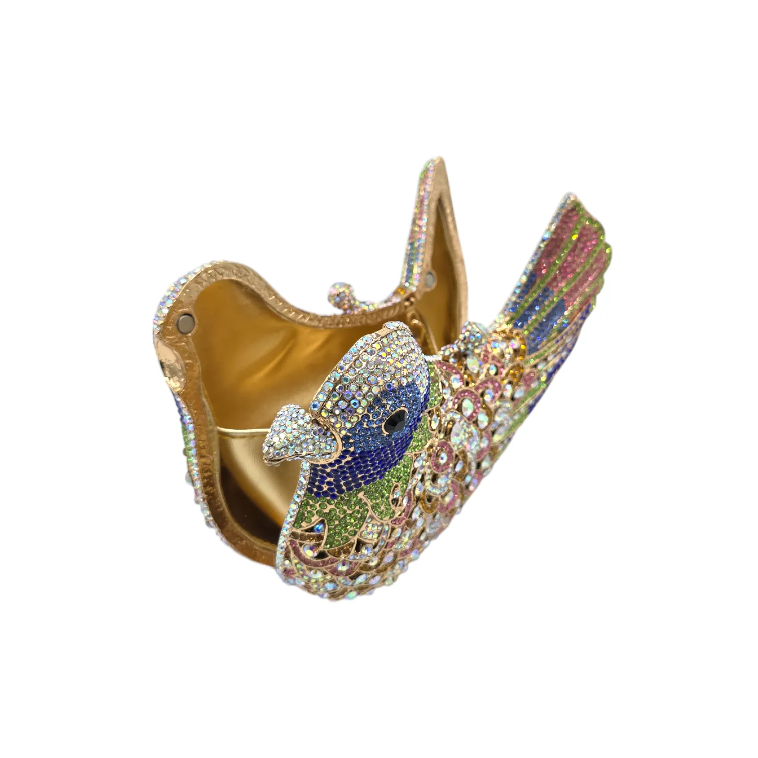 Stunning Bird Bridal Clutch