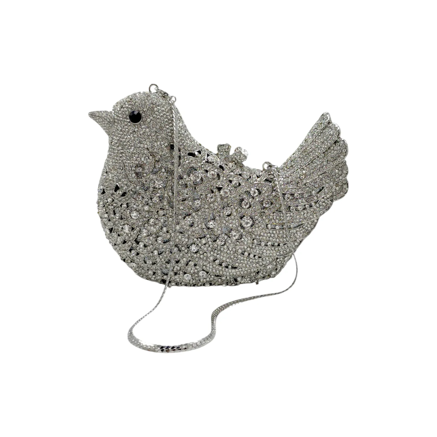 Stunning Bird Bridal Clutch