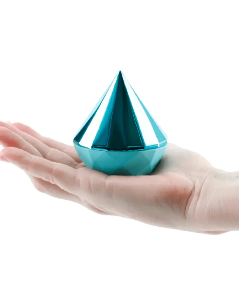 Sugar Pop ''Jewel'' Air Pulse Clit Sucker -Teal