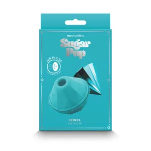 Sugar Pop Jewel Air Pulse Vibrator - Teal