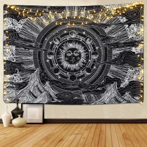 Sun Eclipse Tapestry