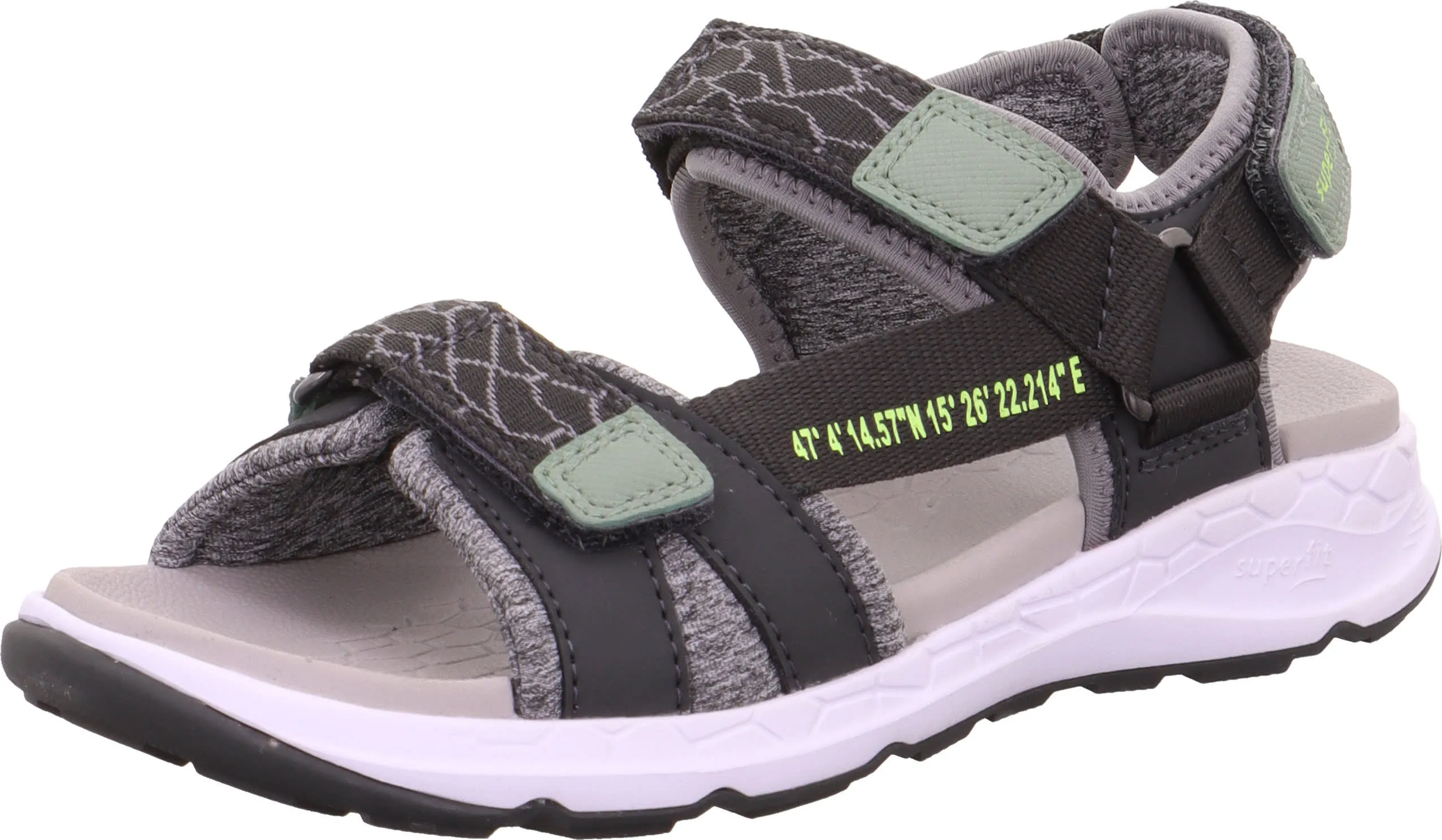 Superfit Kids&#x27; Criss Cross Grey/Light Grey | Buy Superfit Kids&#x27; Criss Cross Grey/Light Grey here | Outnorth