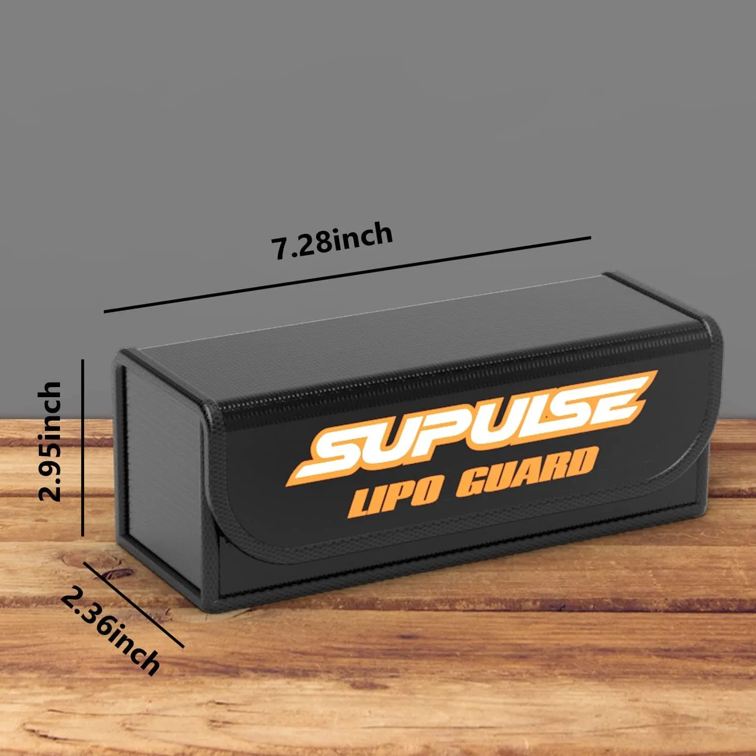 SUPULSE 2pcs Lipo Storage Bag Fireproof Explosionproof for Battery Charge and Storage