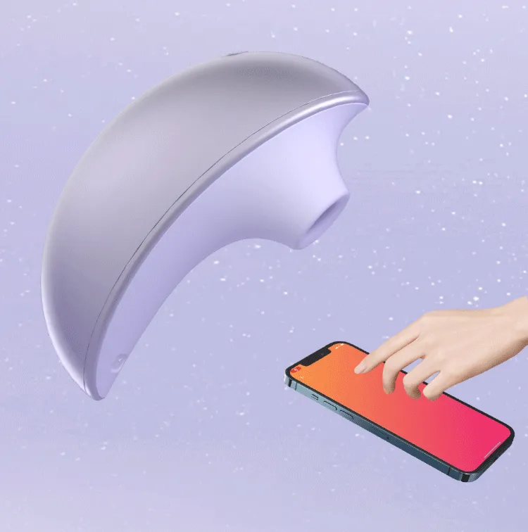 SVAKOM Pulse Galaxie Clit Suction Vibrator with Projector App-Controlled