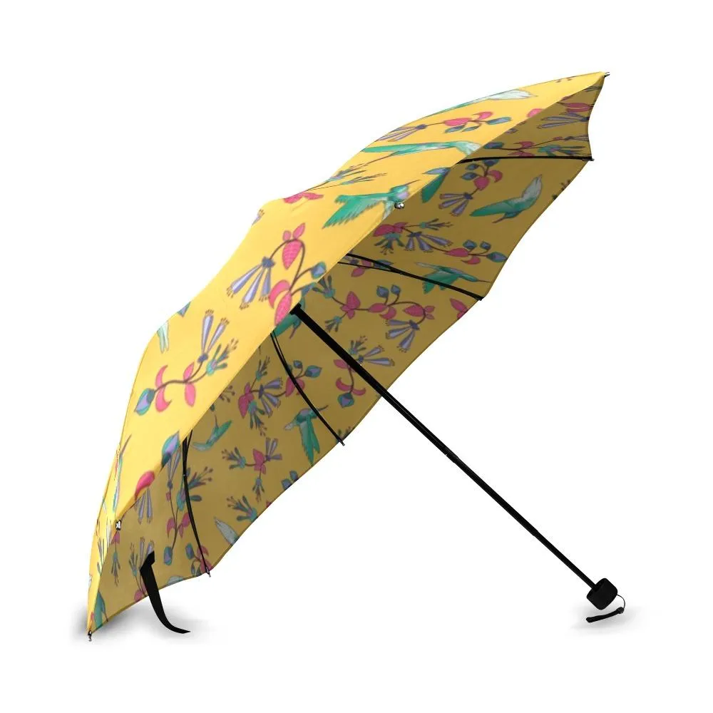 Swift Pastel Yellow Foldable Umbrella