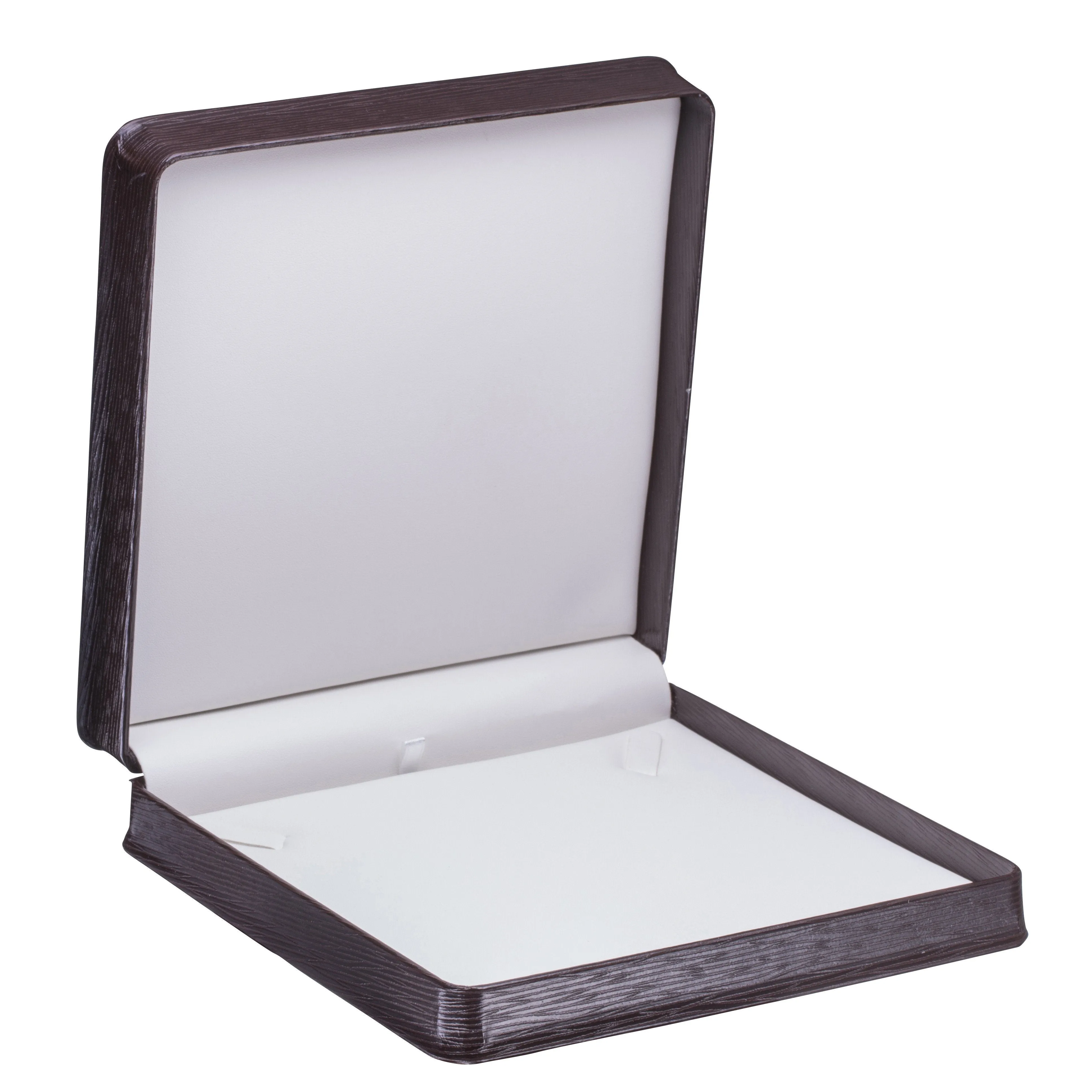 Textured Leatherette Necklace Box, Exquisite Collection