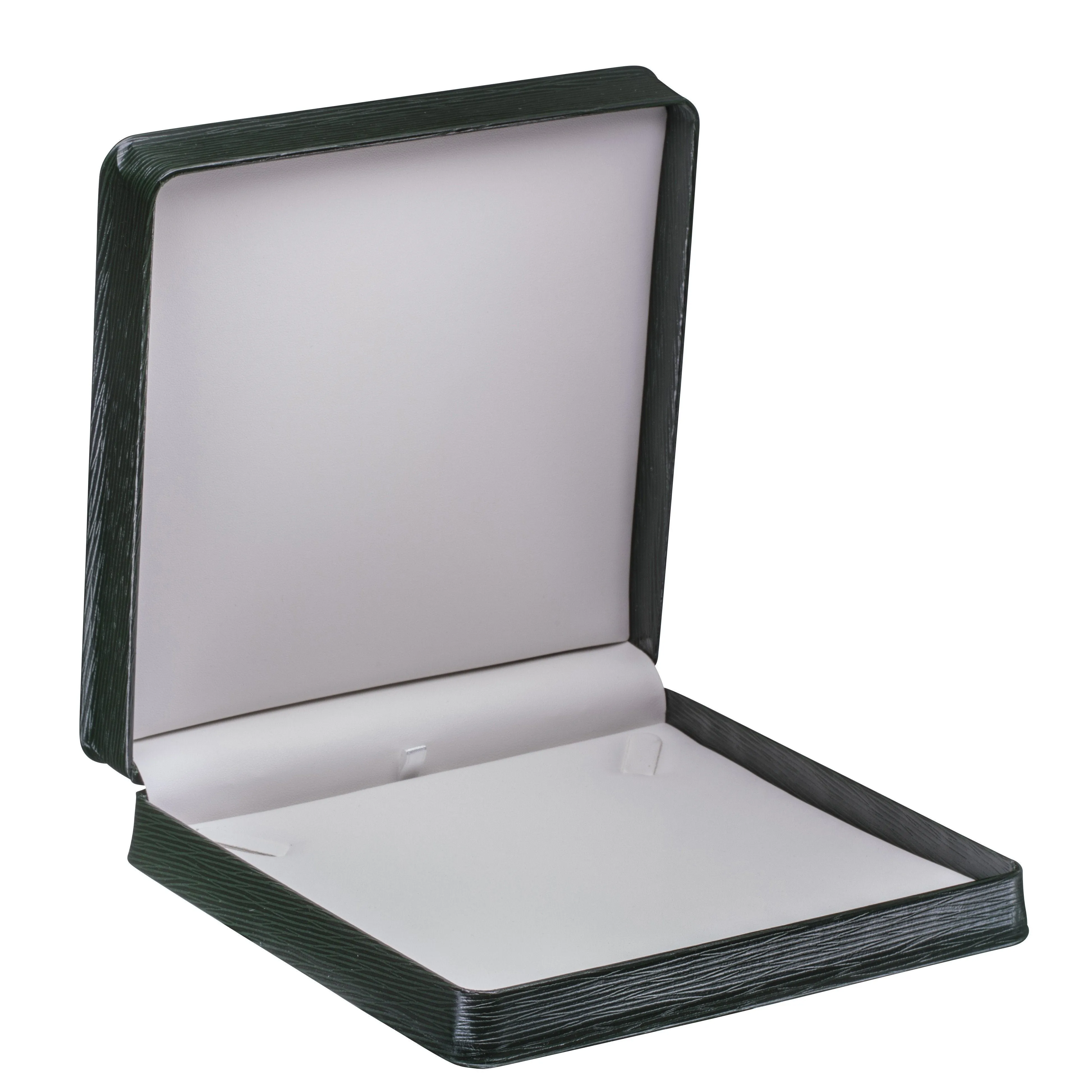 Textured Leatherette Necklace Box, Exquisite Collection
