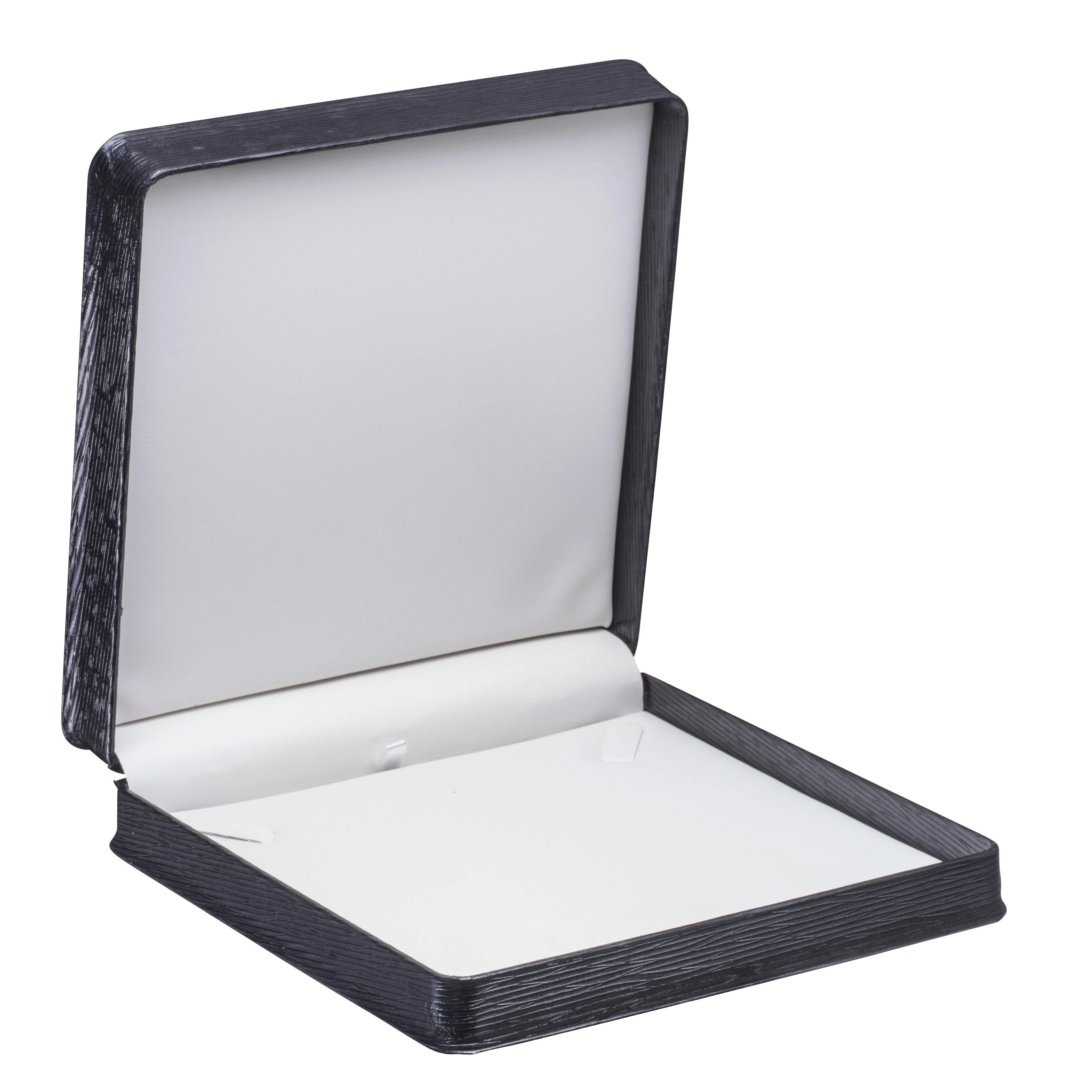 Textured Leatherette Necklace Box, Exquisite Collection