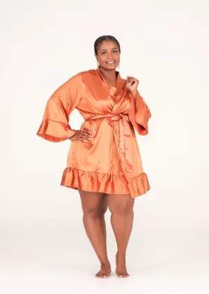 The Ruffle Bridal Party Robe (Sienna)