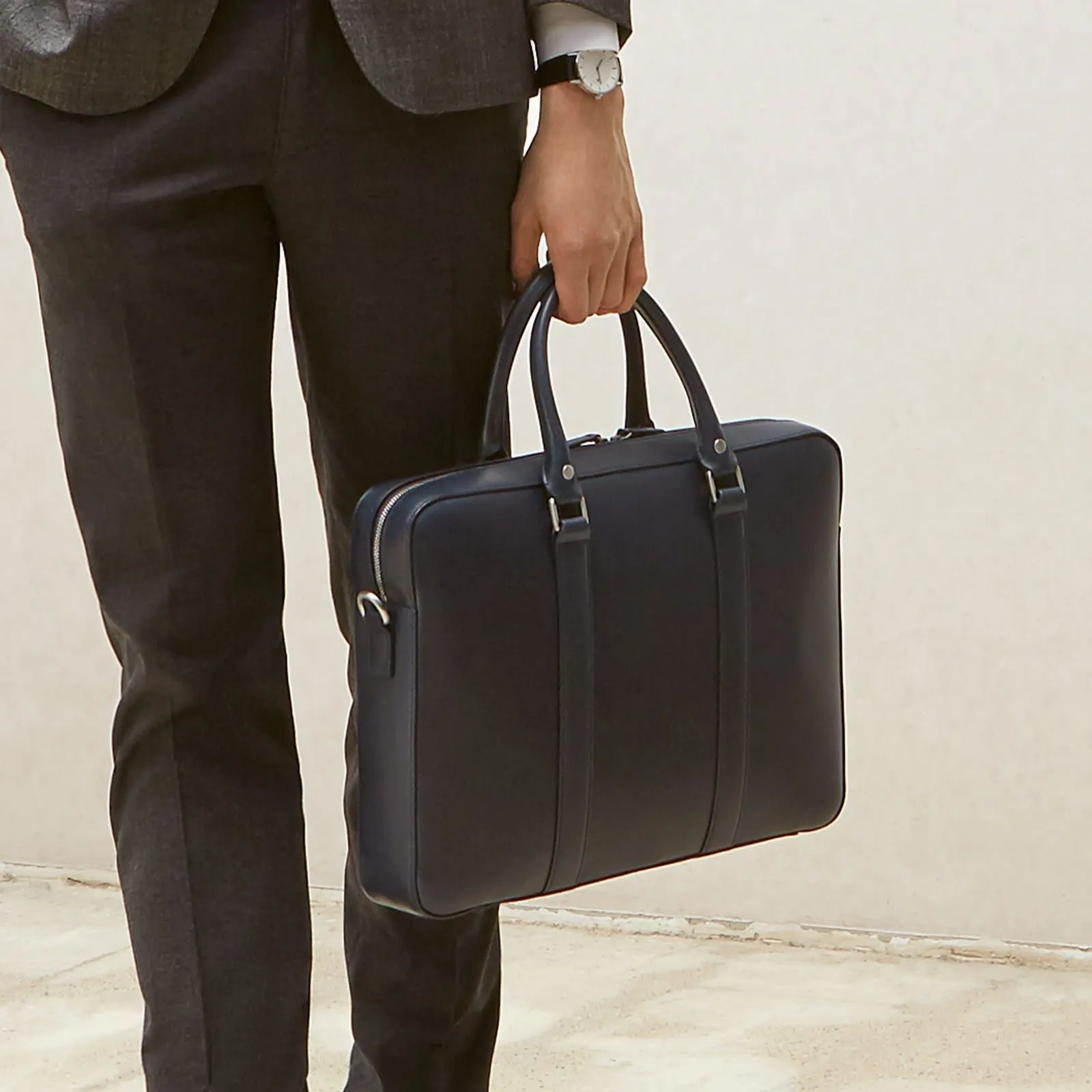 The Soft Briefcase - Black