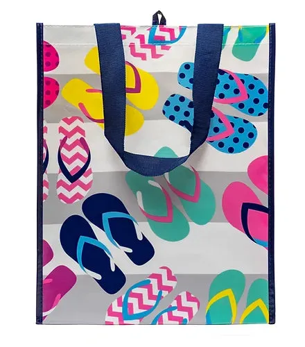 The Tough Tote Take-All Traditional Flip Flip - Navy