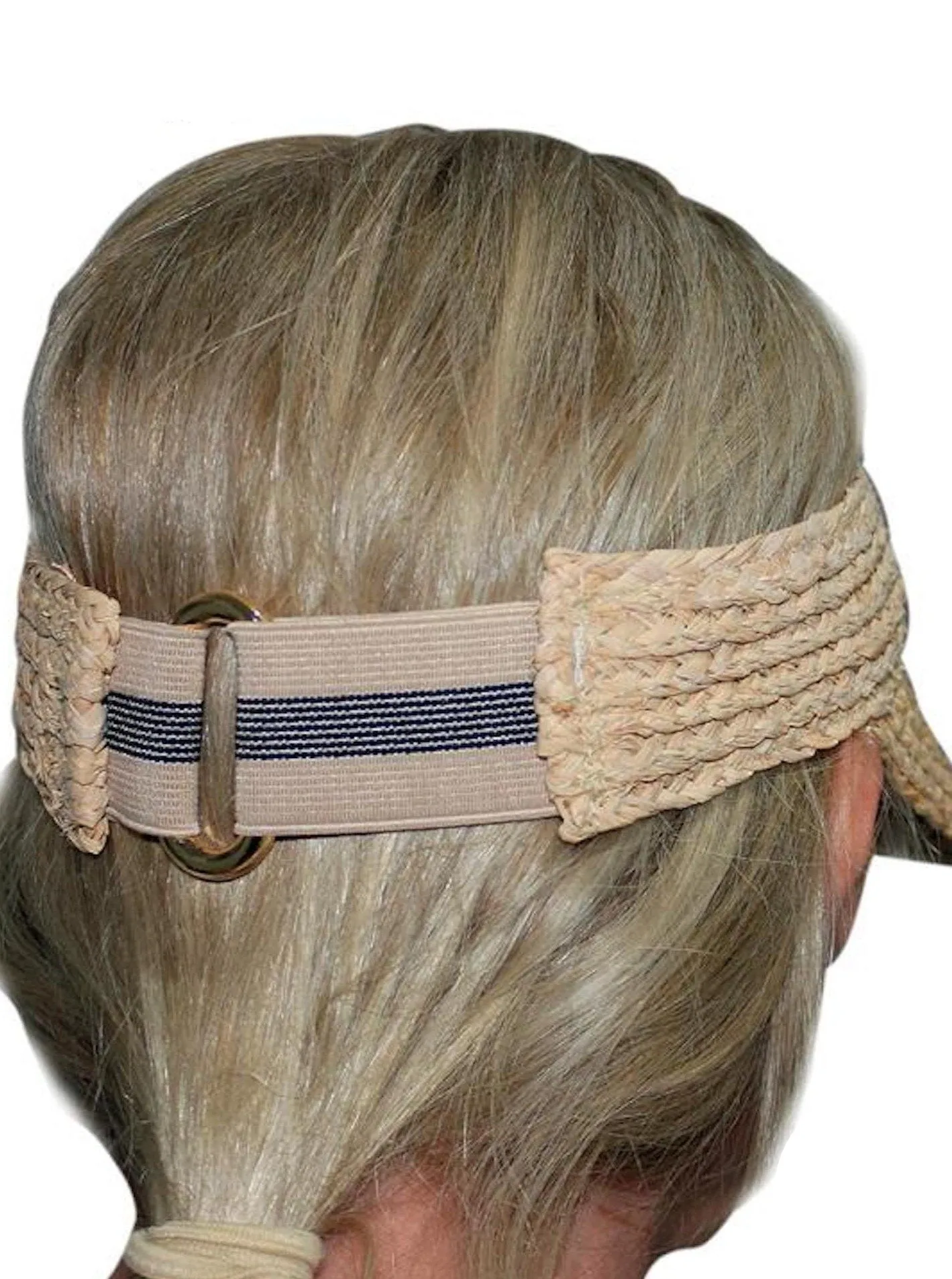 Tina M Copenhagen Noosa Raffia Visor - Natural