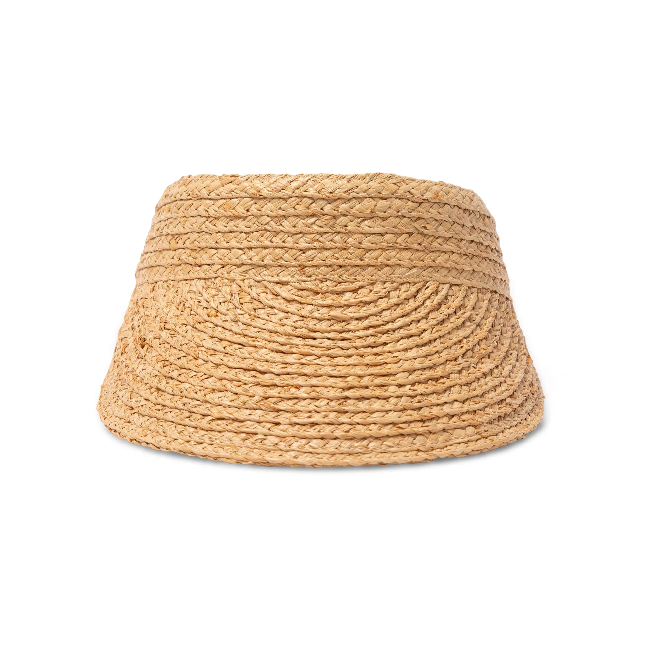 Tina M Copenhagen Noosa Raffia Visor - Natural