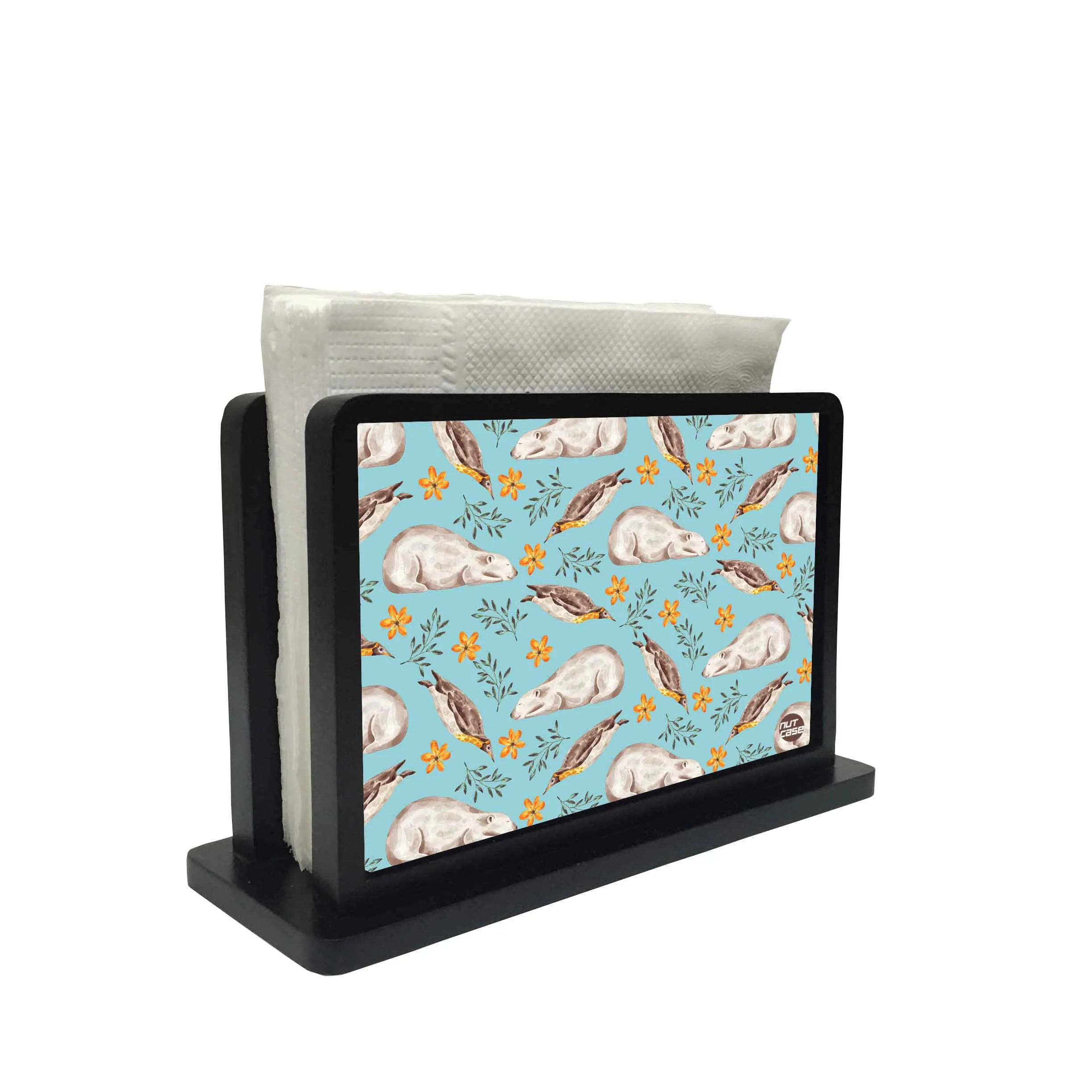 Tissue Paper Napkin Holder Stand - Artic Summer