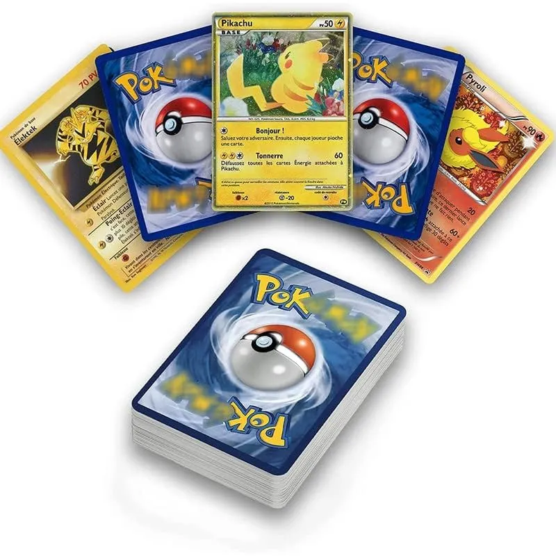 TIYA ENTERPRISE Trading Cards Game for Kids Poke Cards Booster Pack Game Scarlet & Violet Card with Action Booster Packs (TIN Box)