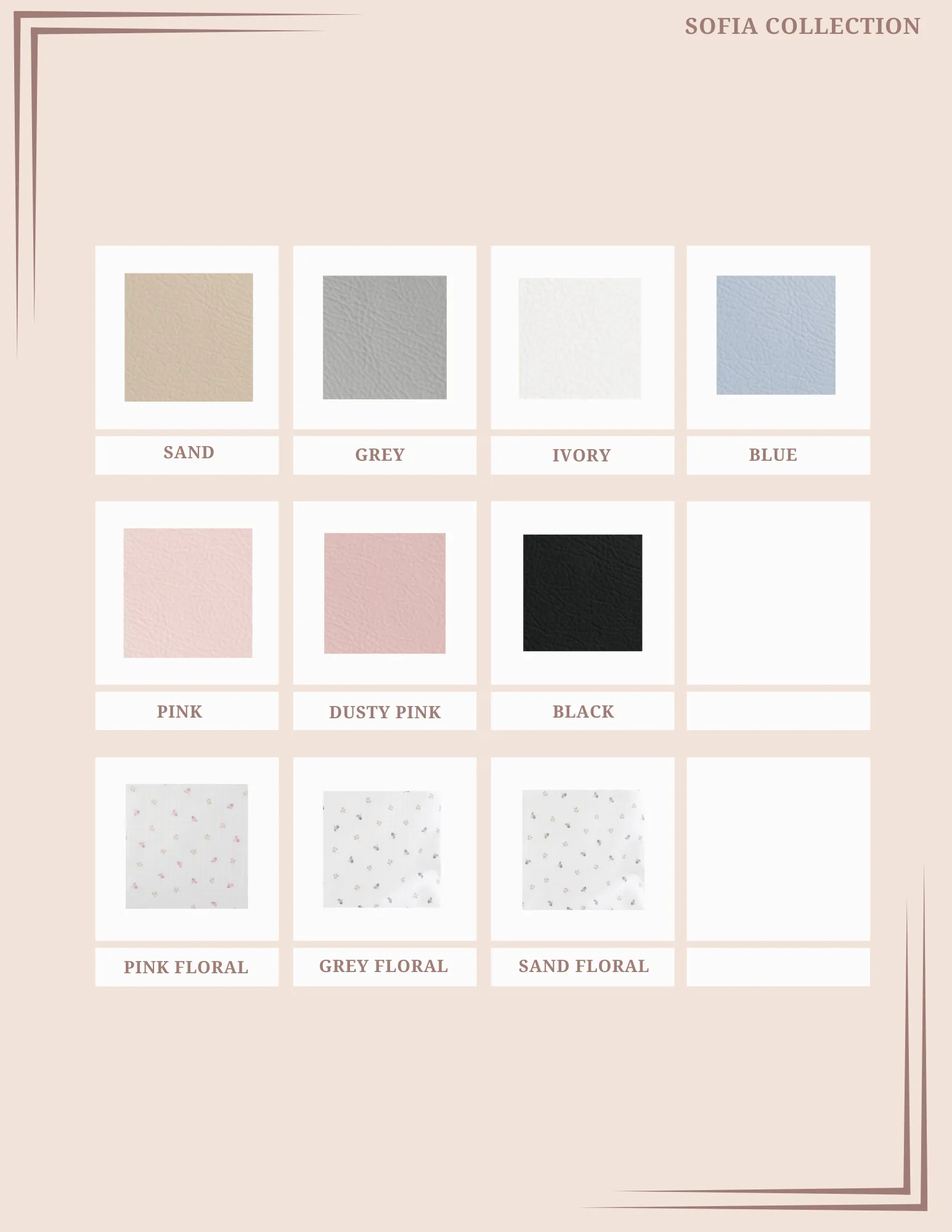 Toiletry Bag | Sofia Collection