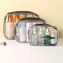 Travel Clear Cosmetic Makeup Bag