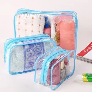 Travel Clear Cosmetic Makeup Bag