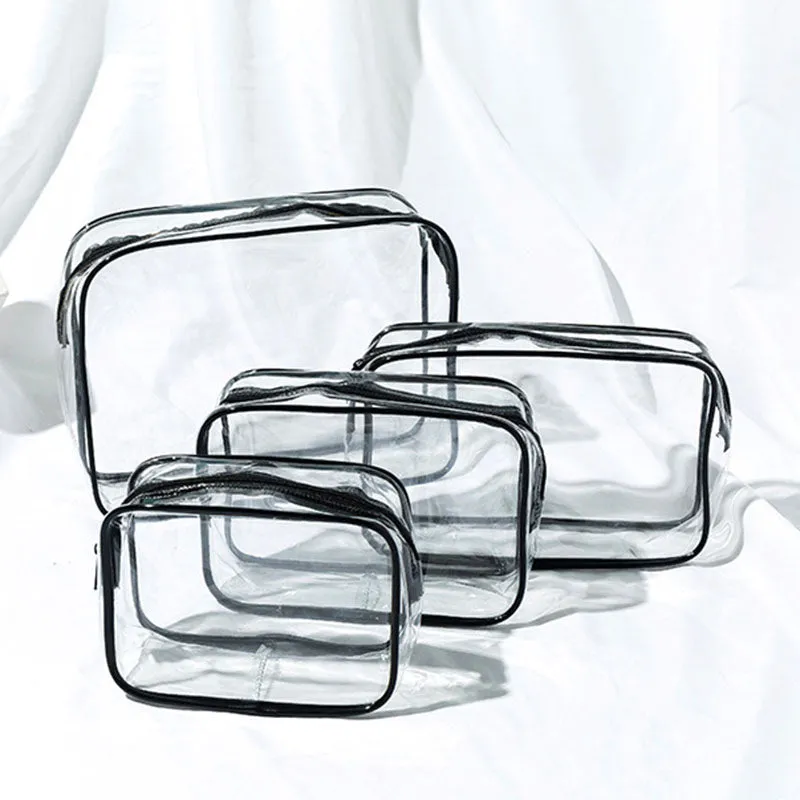 Travel Clear Cosmetic Makeup Bag