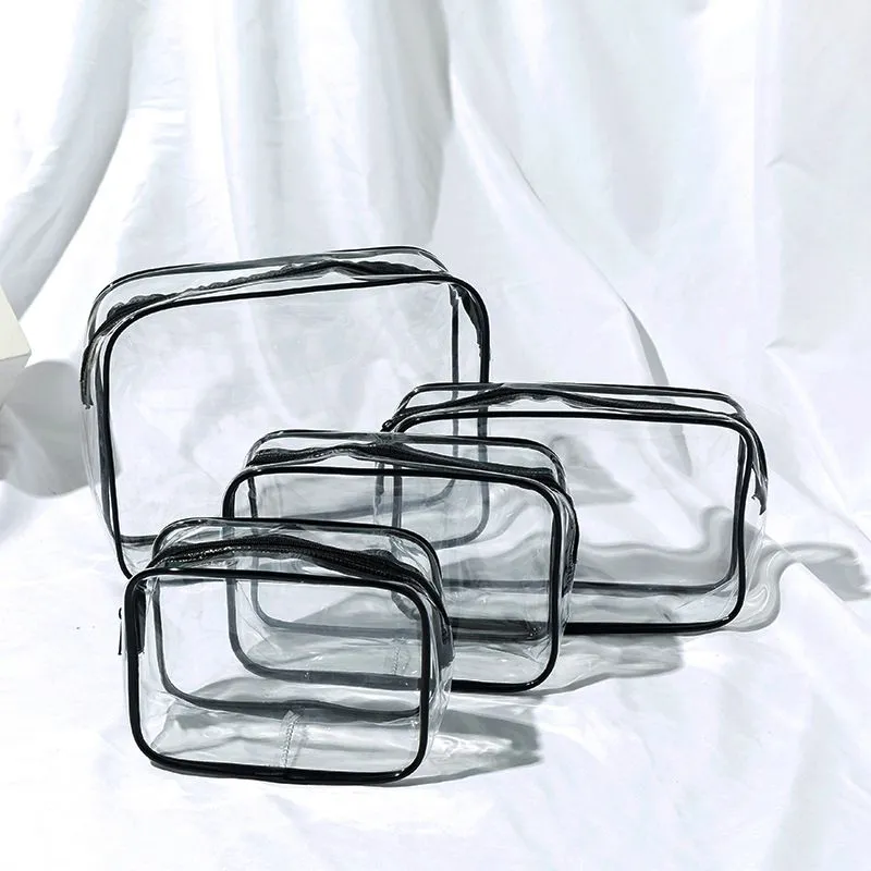 Travel Clear Cosmetic Makeup Bag