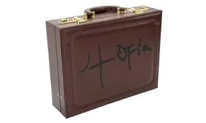 Travis Scott Utopia Briefcase Brown