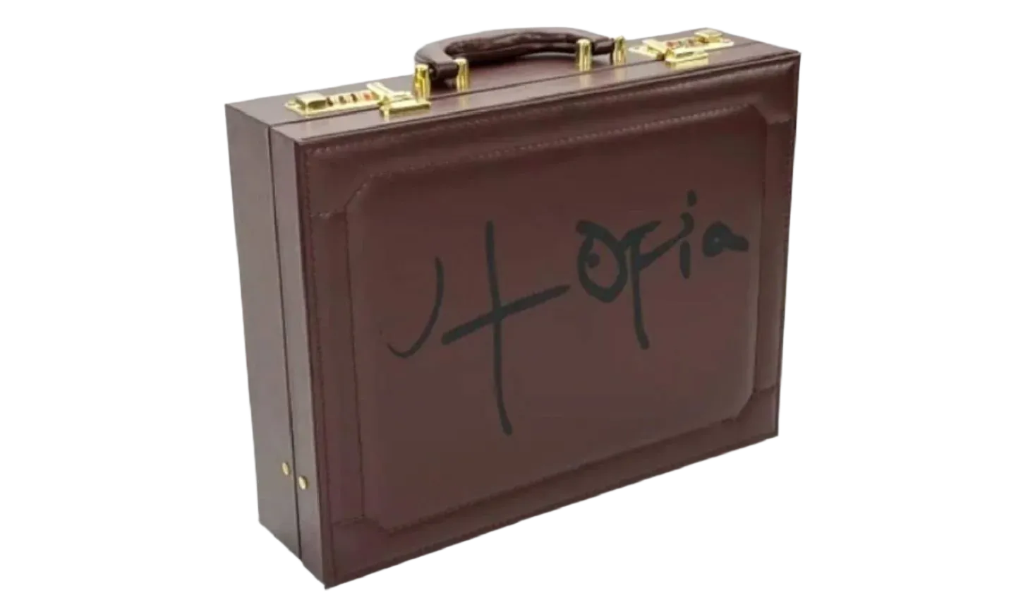Travis Scott Utopia Briefcase Brown