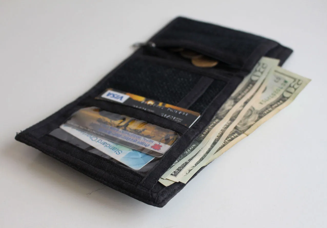Tri Fold Hemp Wallets