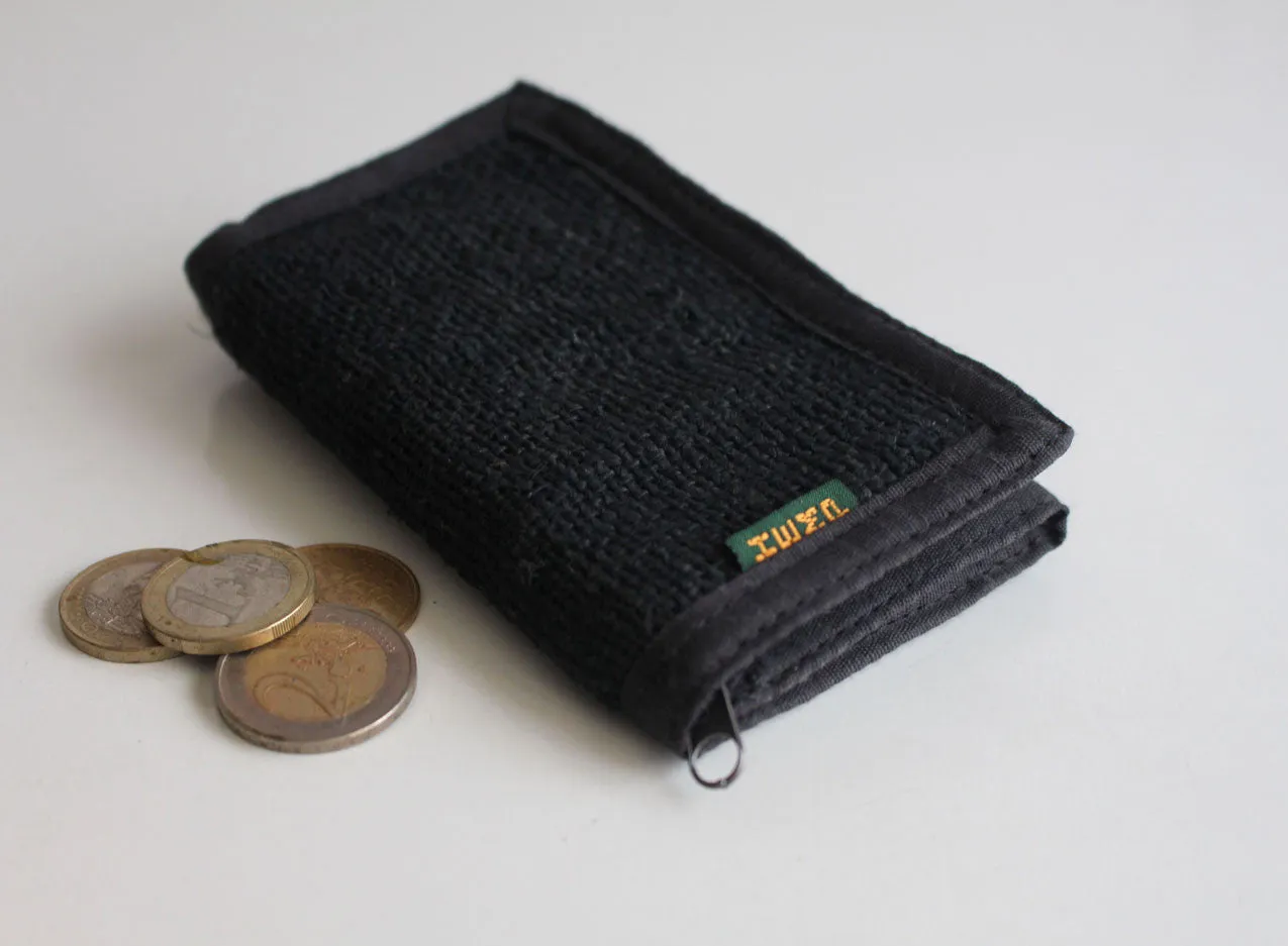 Tri Fold Hemp Wallets