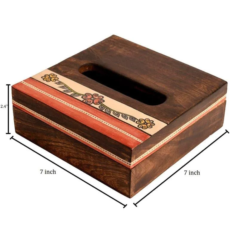 Tribal Tribune Tissue Box