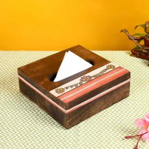 Tribal Tribune Tissue Box