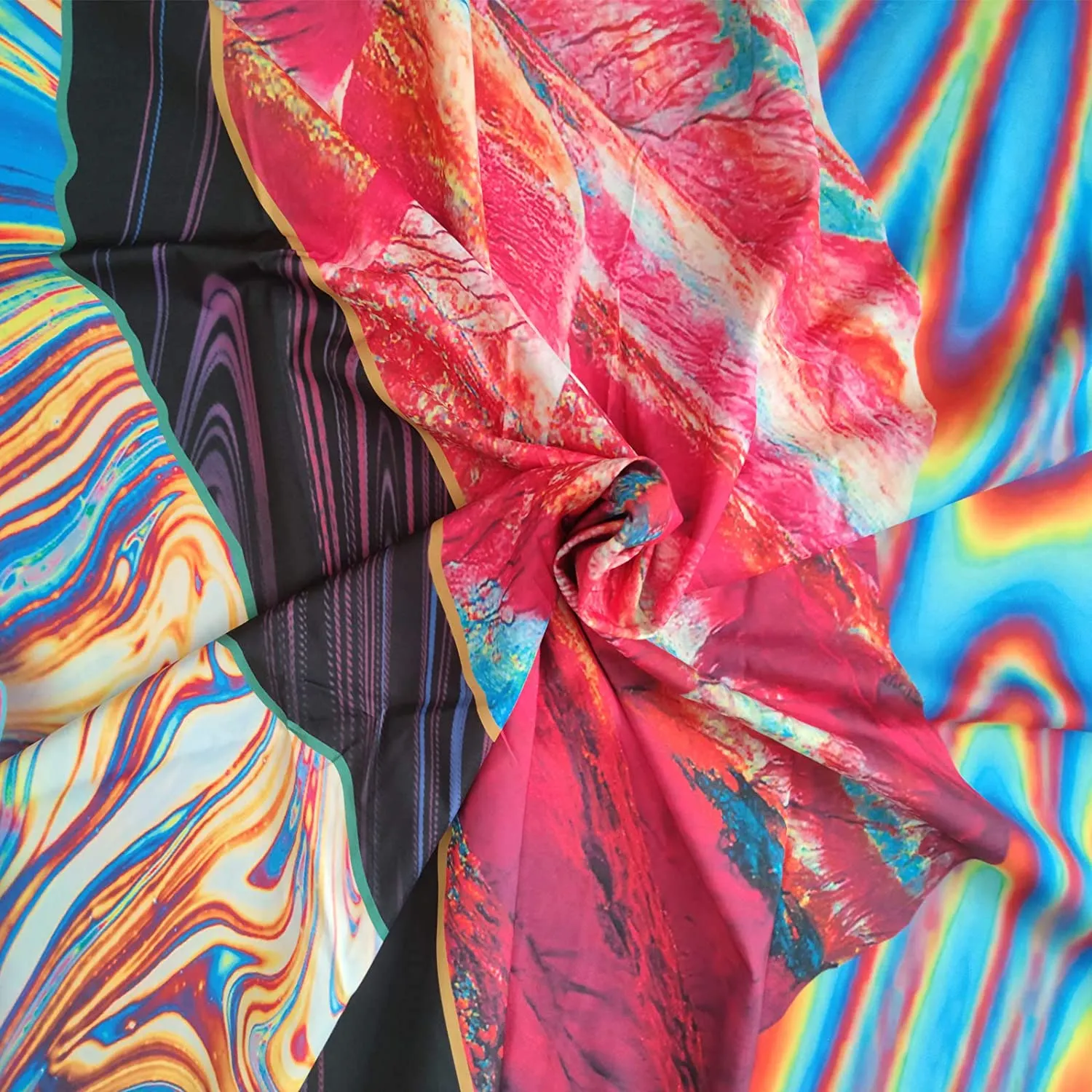 Trippy Landscape Tapestry
