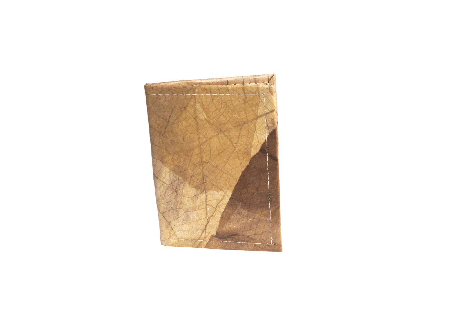 Vegan Leather Passport Holder - Beige