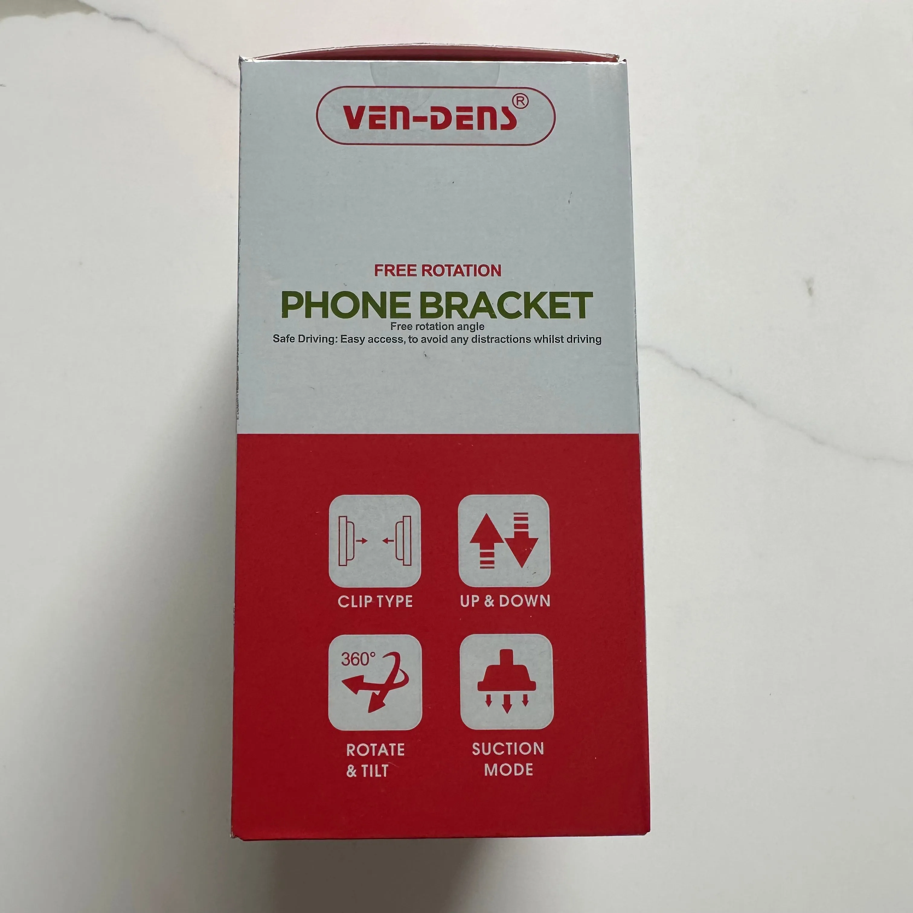 Ven Dens in Car Dashboard Holder Mount