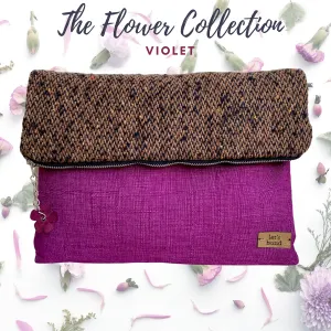 Violet Clutch bag