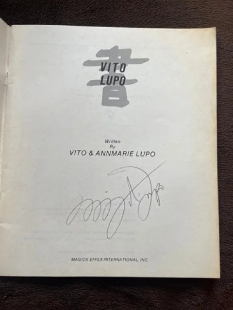Vito Lupo - SIGNED Notes