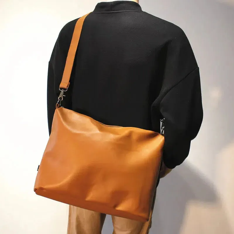 Vvsha  Christmas Gift Large Leather Shoulder Bag
