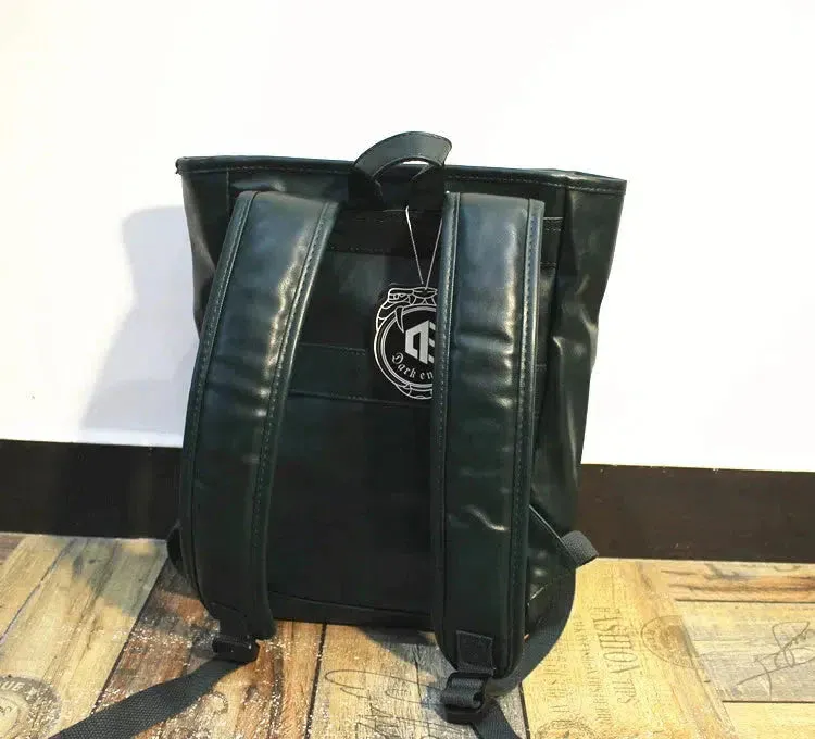 Vvsha  Christmas Gift Vintage Leather Backpack