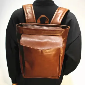 Vvsha  Christmas Gift Vintage Leather Backpack